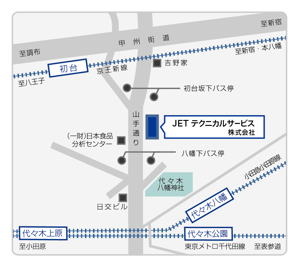地図：東京